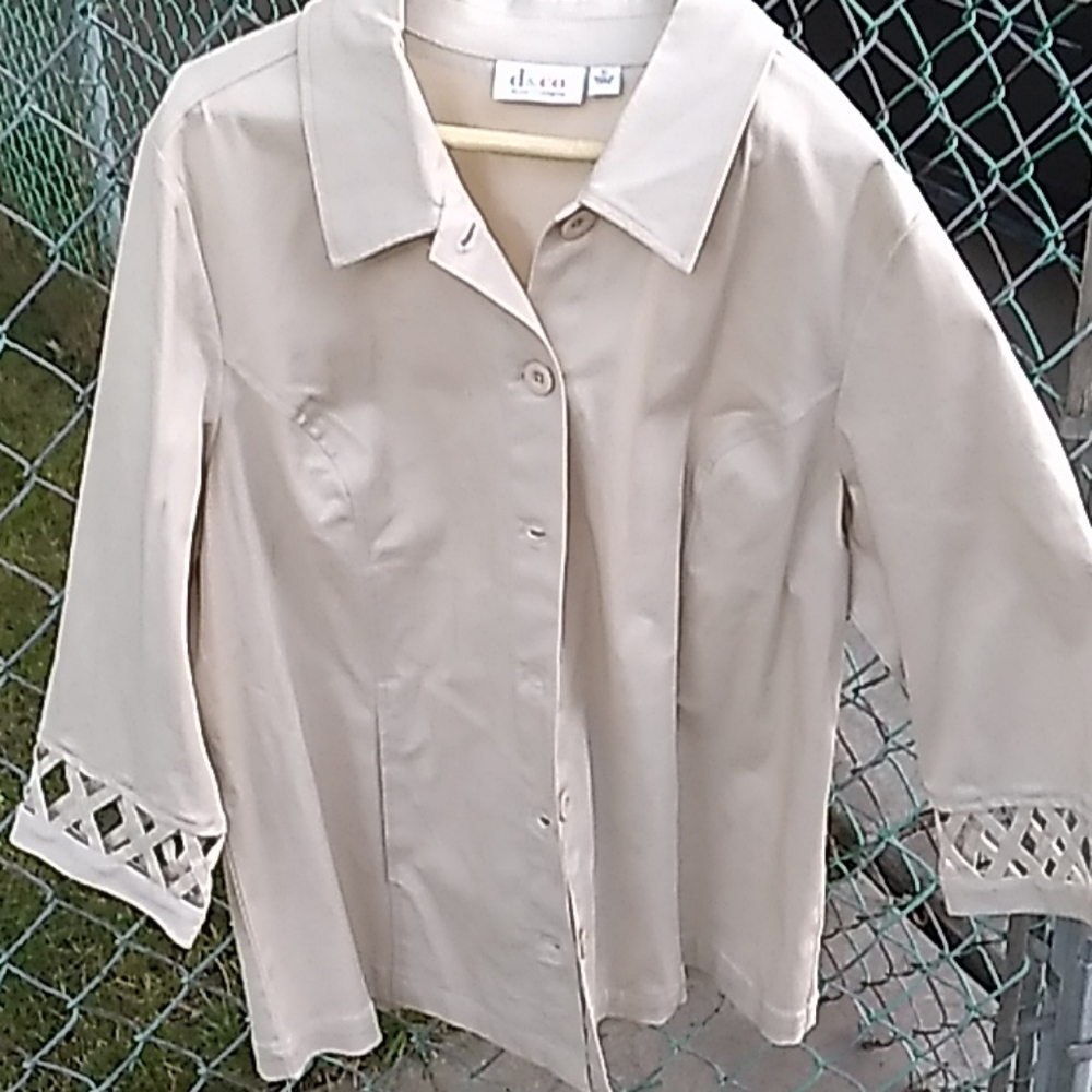 D&Co Denim +company Cream Sweater
